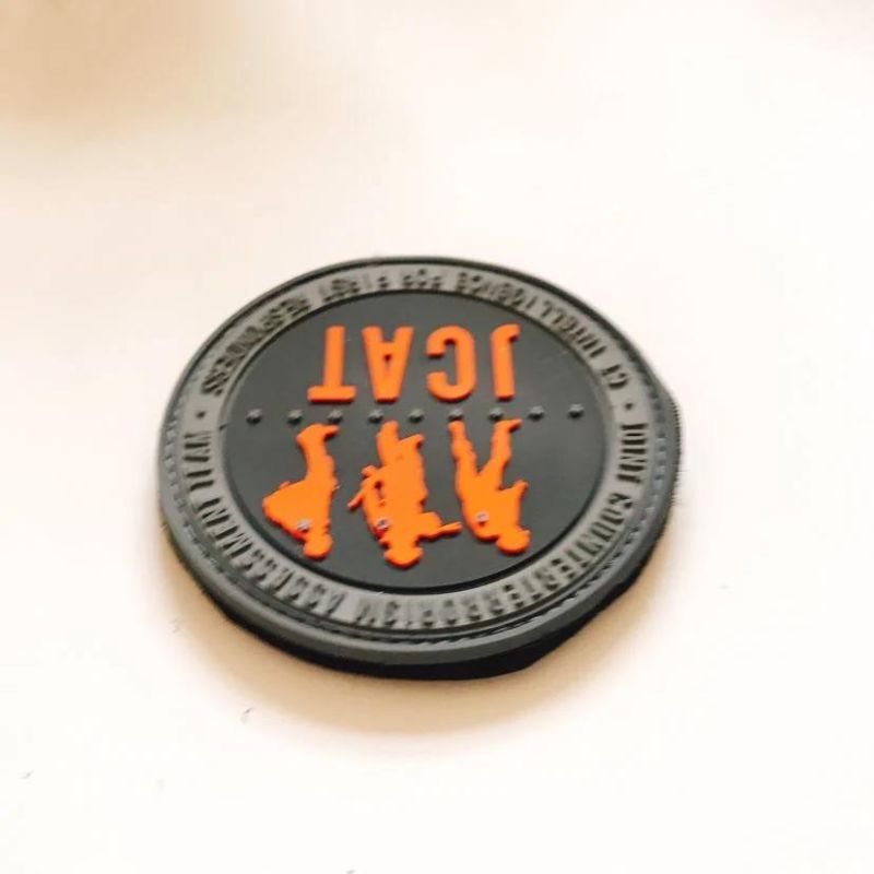 Low Price PVC Customized Hook and Loop Fasteners Embroidery