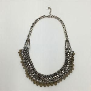 Multilayers Alloy Necklace Beads Jewelry Necklace