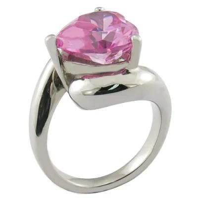 Gemstone Jewelry Set Heart Wedding Ring Fashion Women Ring