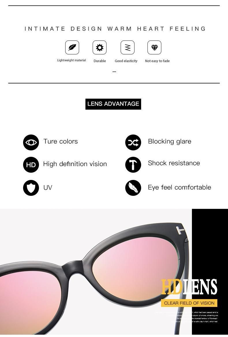 New Retro Round Frame Sunglasses T-Shaped Trend Sunglasses