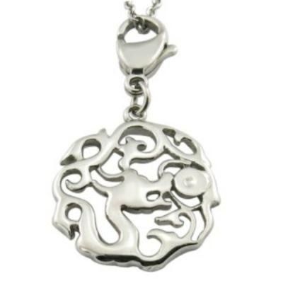Small Jewelry Hollow Dragon Accessory Keychain Pendant