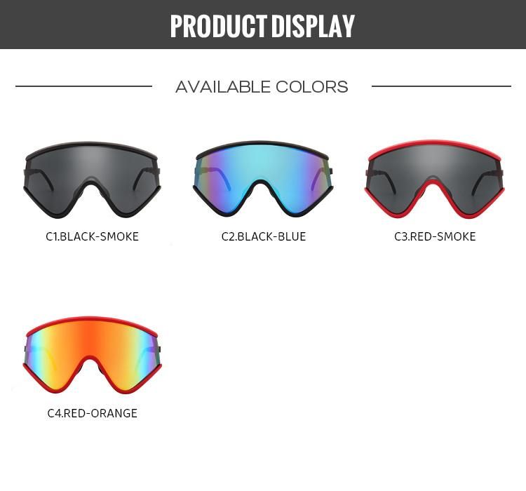 Wholesale 2022 Summer Fashion PC Frame Outdoor Man Polarized Cycling Sun Glasses Sports Sunglasses