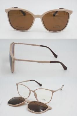 Ultra Light Optical Frames with Magnetic Clip on Glasses