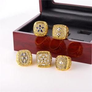 Dallas Cowboy Superbowl 1971 1977 1992 1993 1995 NFL Champion 5PCS Rings Set Ring