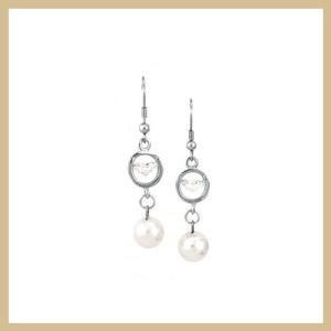 Fashion Stainless Steel Zircon Earring (TPSE135)