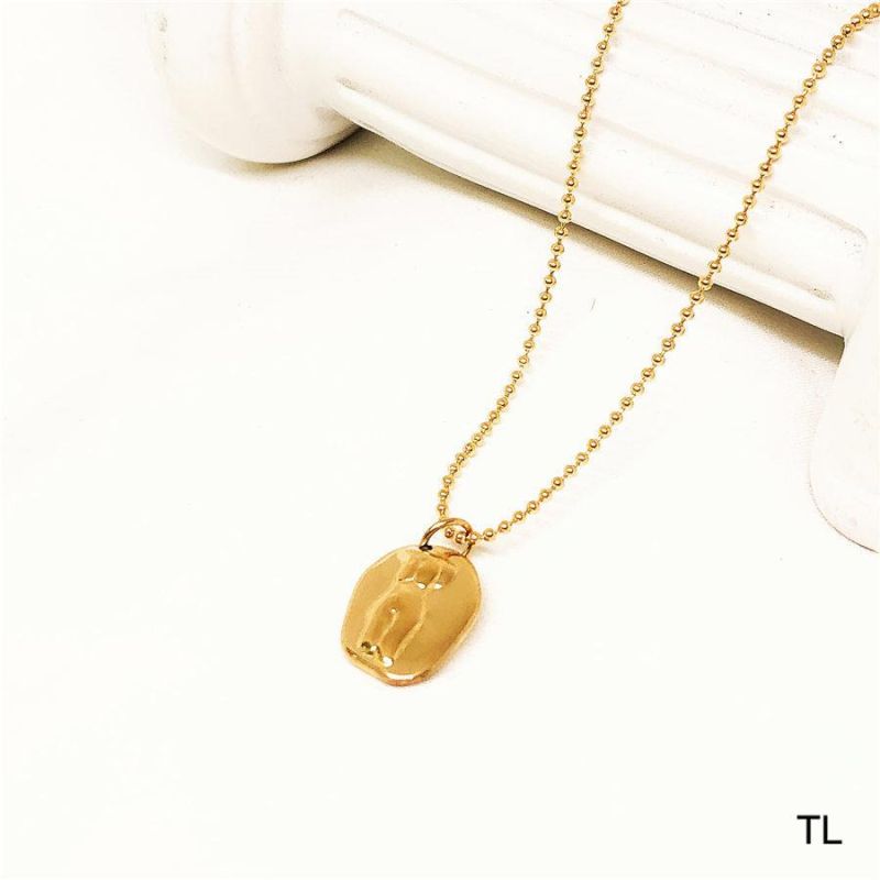 Manufacturer Custom Gold Plated Fashion Jewelry High Quality None Fade 14K Gold Plated 18K Jewelry Waterproof Sexy Necklace Jewellery