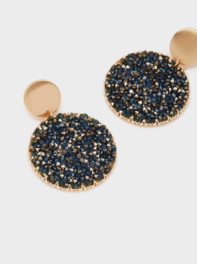Trendy Fashion Alloy with Diamond Crystal Earrings Jewelry