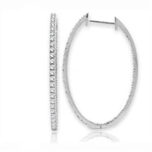 New Fashion Type 925 Sterling Silver Hoop Earring
