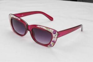 Plastic Lether Sunglasses W/UV400 CE FDA (M6229)