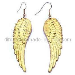 Fashion Gold Plated Stainless Steel Earrings (EQ1267)