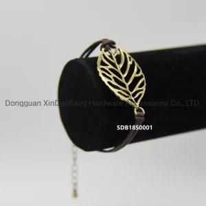 Metal Leaf Bracelet Fashion Jewelry Accessories