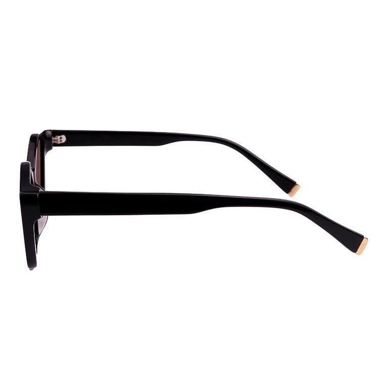 2021 Fashionable Rectangle Sunglasses with Pink Lens