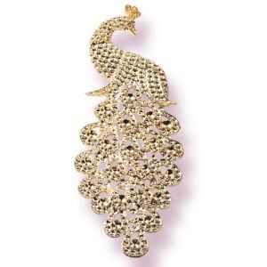 Peacoak Shape Alloy Brooch (PL0026)