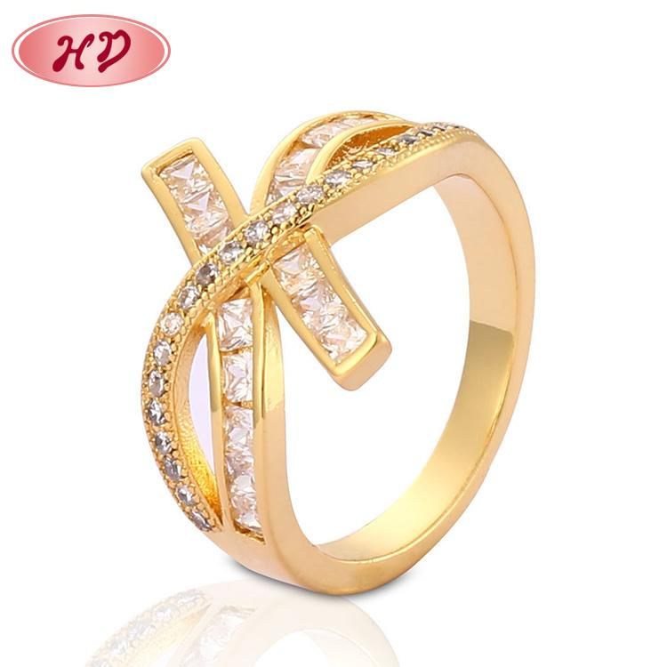 Fashion Wedding Engagement Jewelry 18K Gold Plated Silver Stainless Steel Man Finger Rings Design