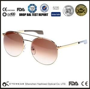 2016 New Fashion Cool Design Metal UV400 CE Sunglasses
