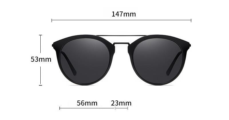 Fashion Tr90 Polarized Sunglasses Men Metal Sun Glasses Brand Designer 3311
