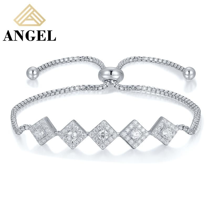 Best Seller Factory Wholesale High Quality Fashion Accessories Fashion Jewelry Hip Hop Jewellery CZ Moissanite Bracelet