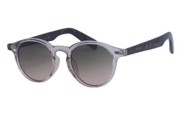 Combination Vintage Round Leopard Print Sunglasses for Adults