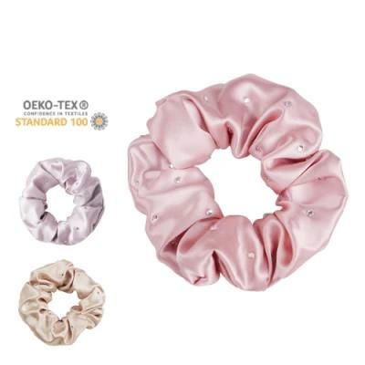 Luxury Style Mulberry Silk Scrunchies for Girls in High Quality