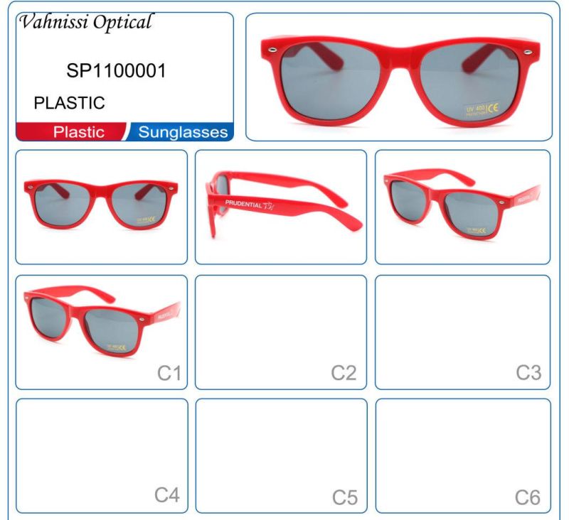 2019 New Material Mirror Lens Reycle PC Sunglasses with Dissoluble Materials