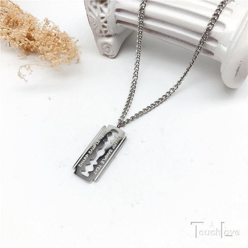 Manufacturer Custom Fashion Jewelry Bijoux Acier Inoxydable Personnalisable DIY New Arrivals Waterproof Stainless Steel Chain Necklace