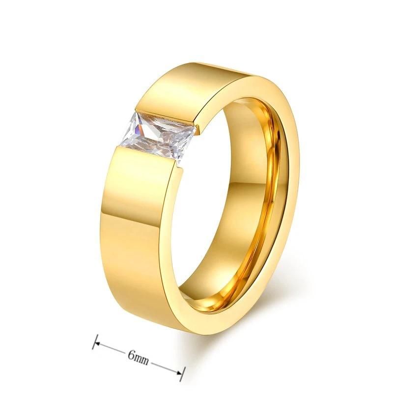 New Design Rings Silver Jewelry Single Stone Engraved Mens Ring