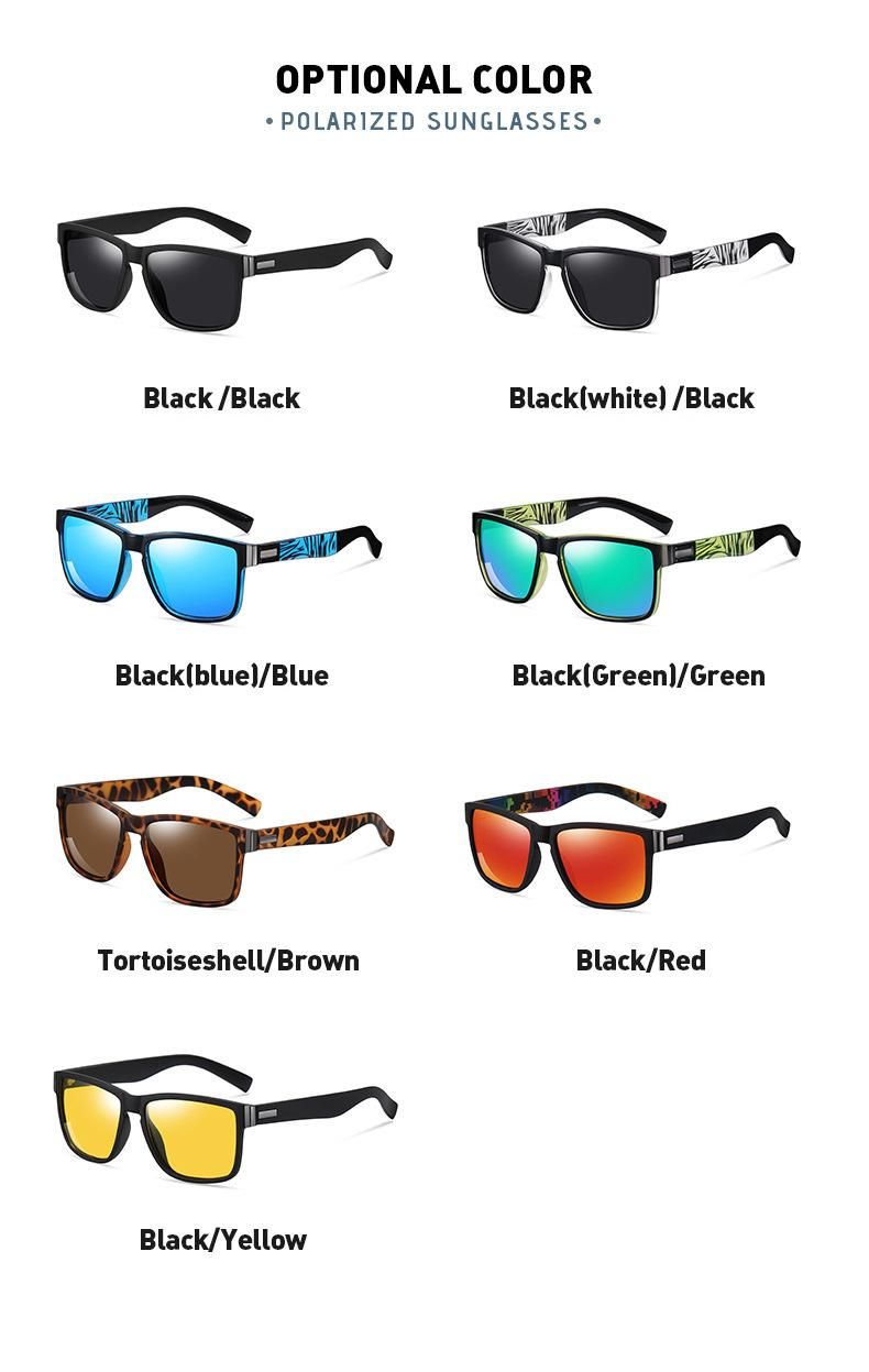 Colorful Nice Qaulity Fashion Polarized Sporty Tr Sunglasses for Unisex