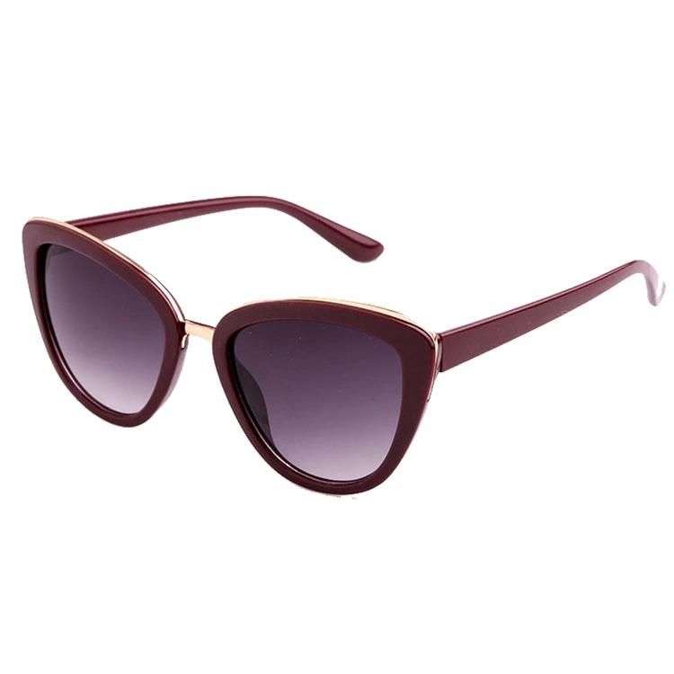 2018 Women Cateye Sunglass with Metal