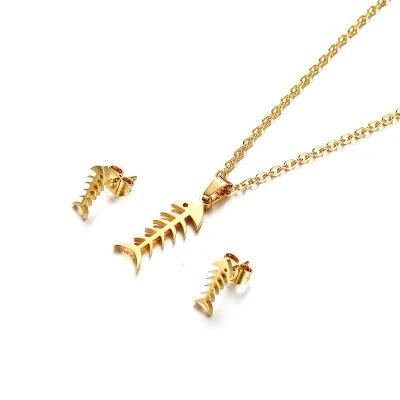 Fish Bow Design Jewelry Set for Dress
