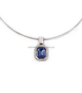 Fashion Jewellery Sapphire Necklace (HN1A647)