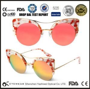 Top Quality Clubmaster Sunglasses with Double Metal Bridge
