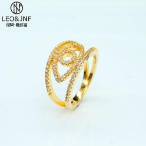 Fashion Rings &#160; Hot Sales Jewellery Color Stone Ring Copper Gold Platting Jewelry for Women&prime;s