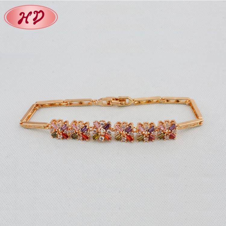 Women Luxury 18K Gold Color Imitation Jewelry Bracelet