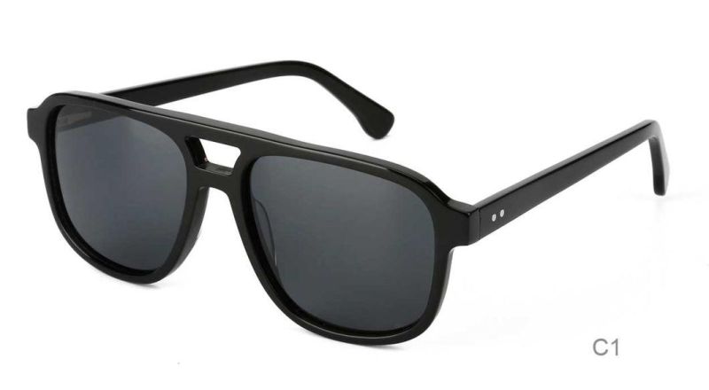 Unisex Polarized Sunglasses Square Shape Sunglass Male Black Square Polarized Sunglasses