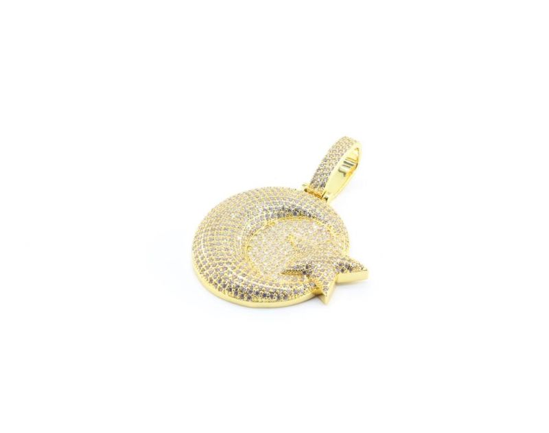 Cuban Chain Jewelry Iced out Hip Hop Big Pendant