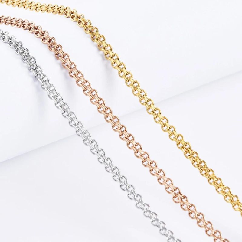 Fashion Accessories Necklace Stainless Steel Bismark Chain for Bracelet, Necklace Jewelry Making