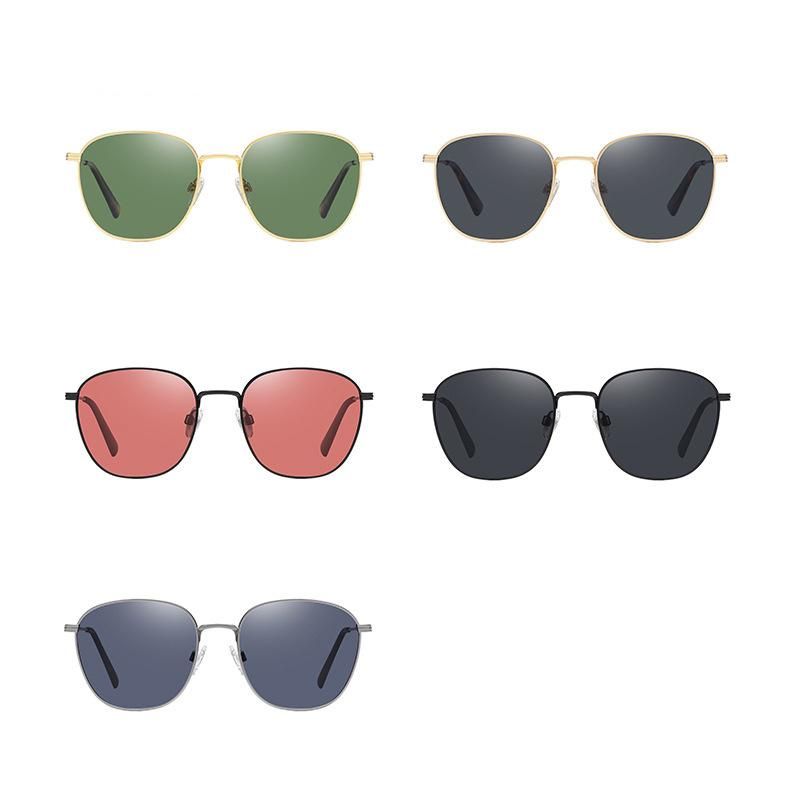 Fashion Metal Women Men Polarized Sun Glasses Sunglasses Metal Sunglasses 3346