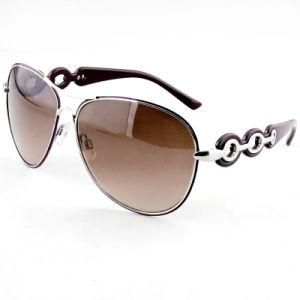 New Fashion Accessories Lady Sunglasses with Promotion Lens (14265)