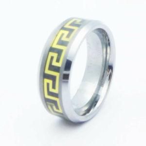 Carbon Fiber Gold Foil Tungsten Rings