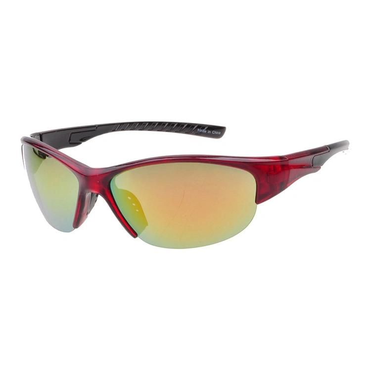 2017 Tiny Half Frame Cycling Sunglasses with Rubber Tip