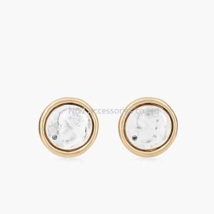 New Design 2017 Round Post Stud Earrings for Women Jewelry