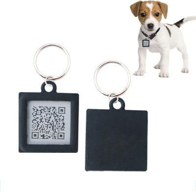 Silicone Pet ID Tags, Dog Tags Anti-Lost, Personalized Pet ID Tag with Qr Code Links