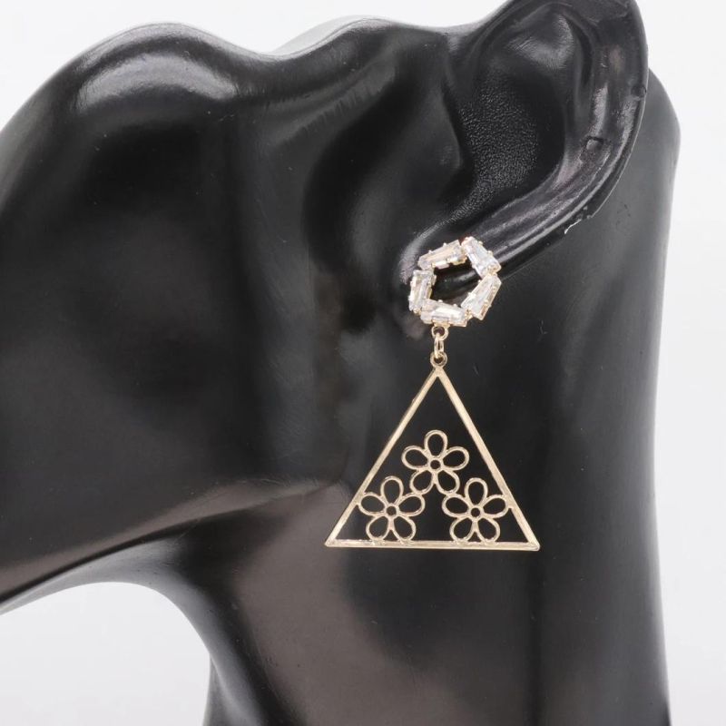 18K Gold Plated Drop Earrings Fashion Women′s Earrings
