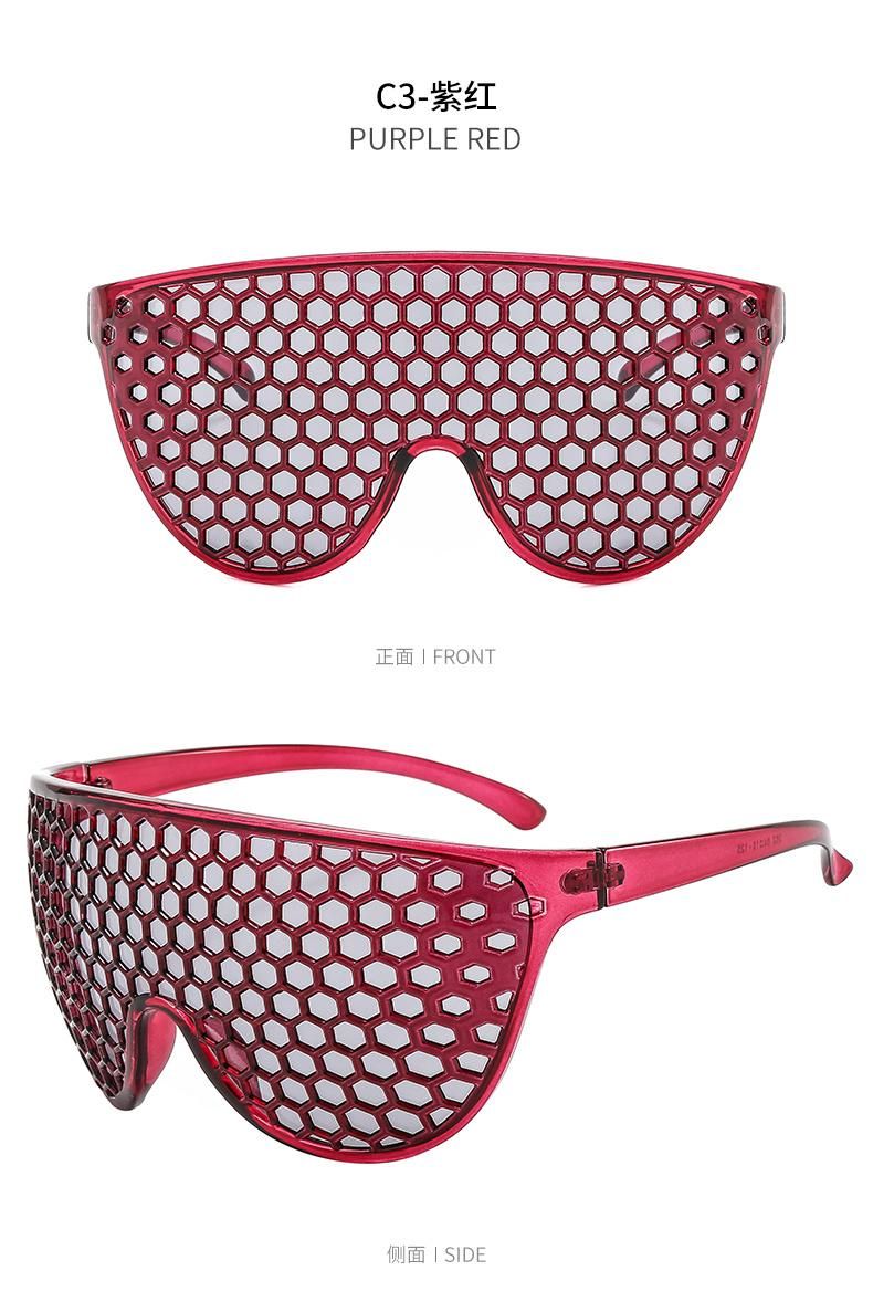 Honeycomb Luxury Sunglasses Special 2021 Hollow-Carved Design Sunglasses 2022