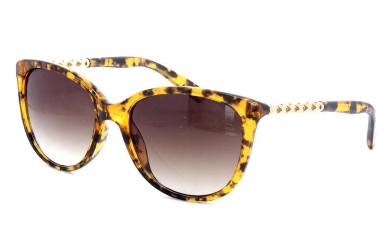 Modern Lady Style Large Cat Eye Tortoise Shell Women Sunglasses
