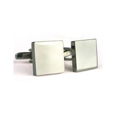 Functional Cuff Links Fashion Movement Design Silver Color Stainless Steel Cufflinks