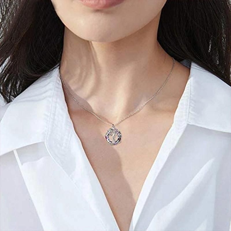 Fashion Silver Jewelry Tree of Life Necklaces Promotion Gift