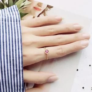New Fashion Women Chain Adjustable Stainless Steel Finger Ring