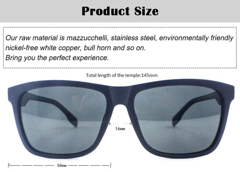 Wholesale Tr90 UV 400 Shades Sun Glasses Brand Designer Men Polarized Sunglasses 2021