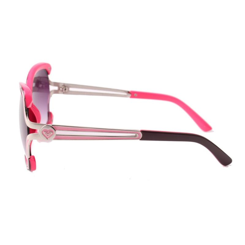 2018 Hot Selling Classical Women Sunglasses with Metal Decoration